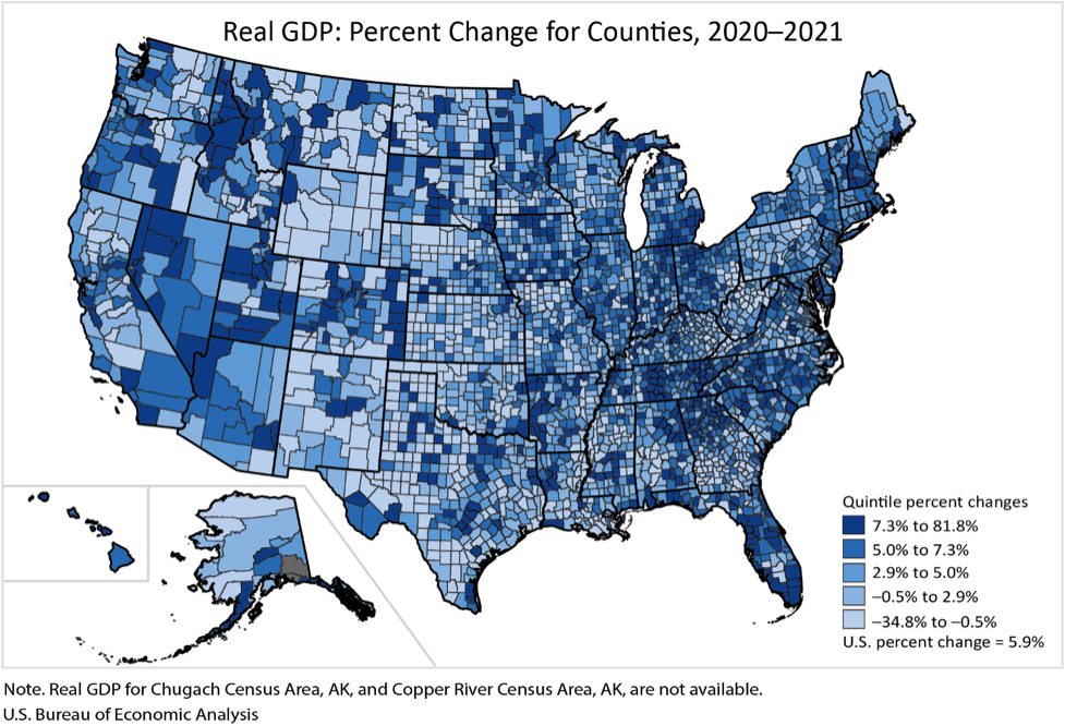 Real GDP for Chugach Census Area, AK